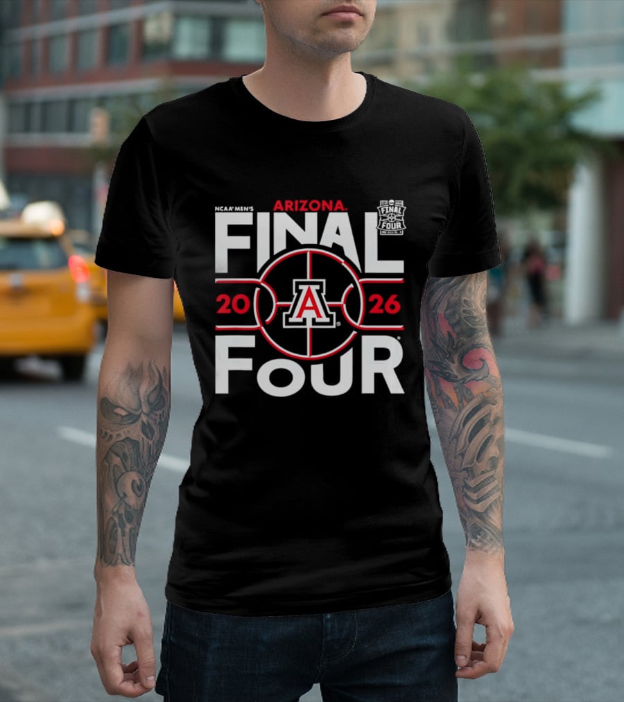 NCAA Men's Arizona Final Four 2026 March Madness T-Shirt