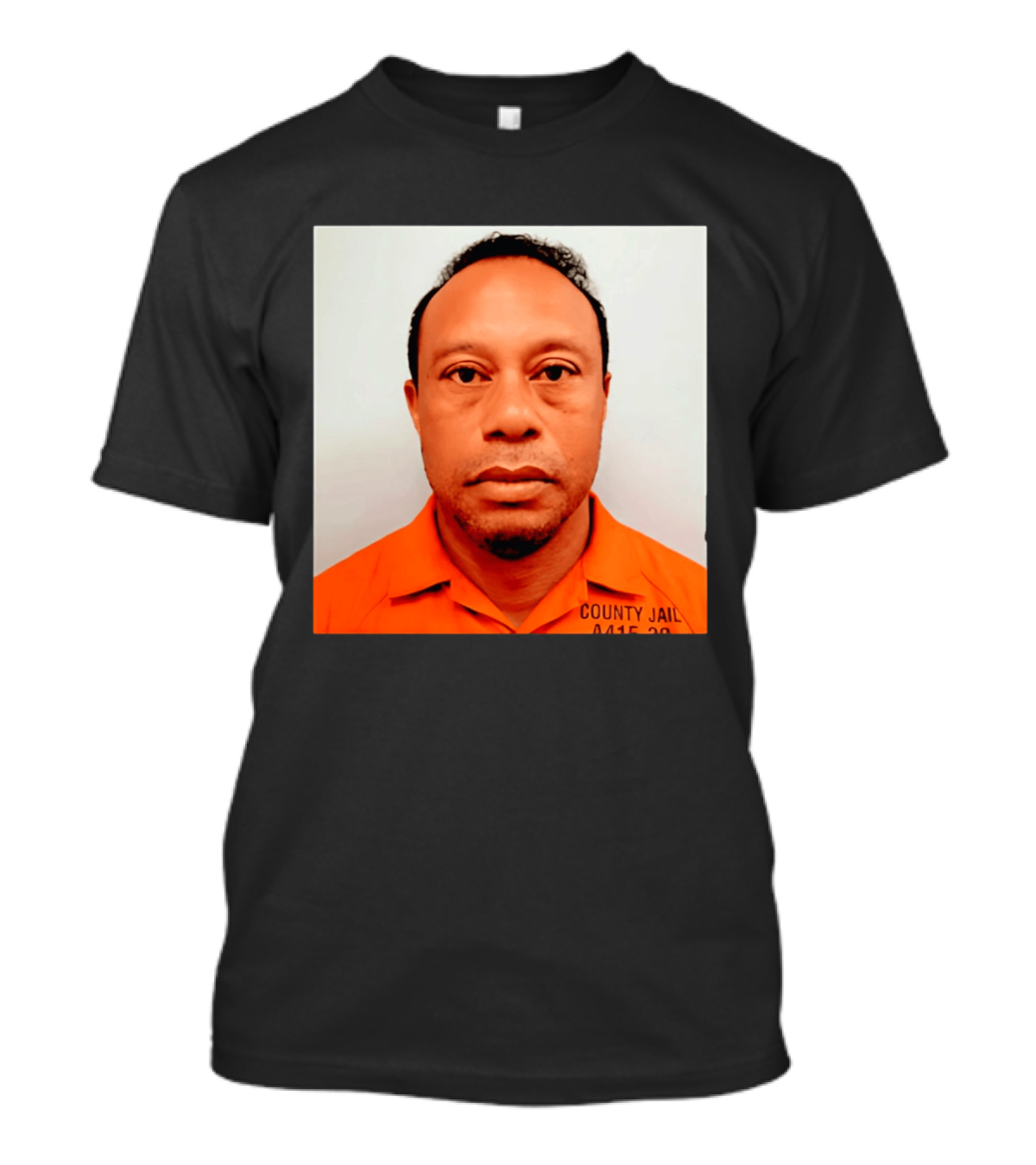 Tiger Woods 2026 County Jail 4415 29 Shot Edit T-Shirt