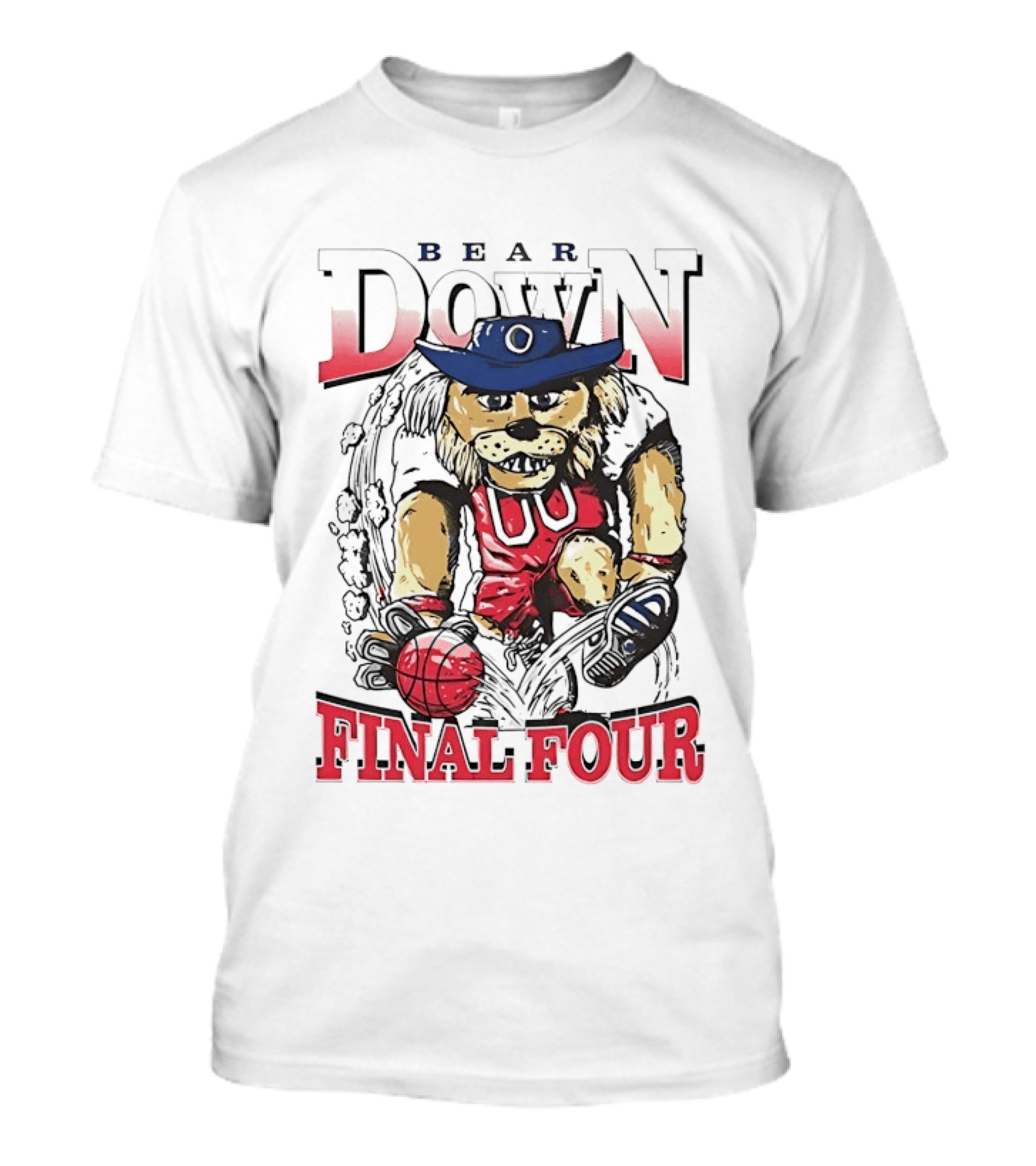 Bear Down Arizona Wildcats Final Four Basketball Team Spirit T-Shirt