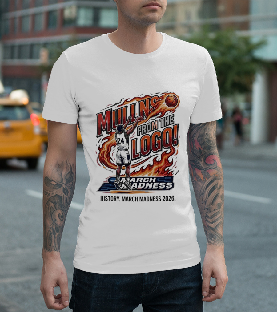 Mullins From The Logo March Madness 2020 History T-Shirt