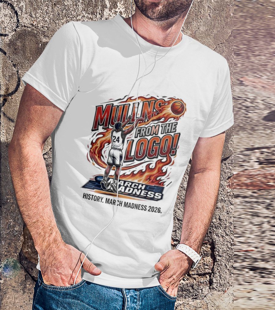 Mullins From The Logo March Madness 2020 History T-Shirt