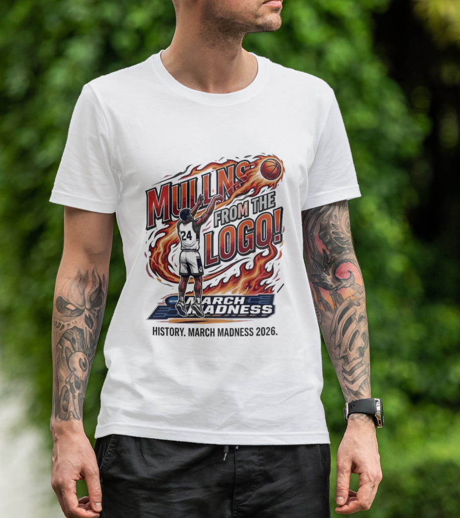 Mullins From The Logo March Madness 2020 History T-Shirt