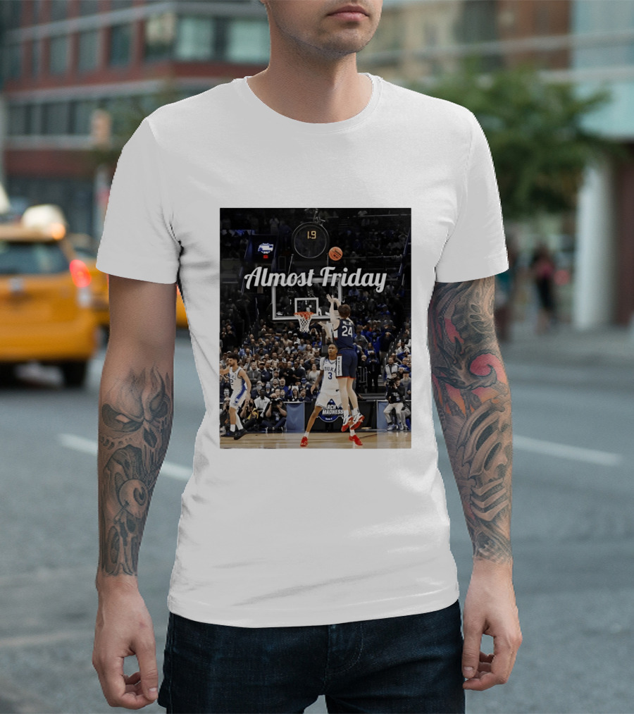 Braylon Mullins Almost Friday UConn Huskies Game Winning Shot Against Duke March Madness T-Shirt