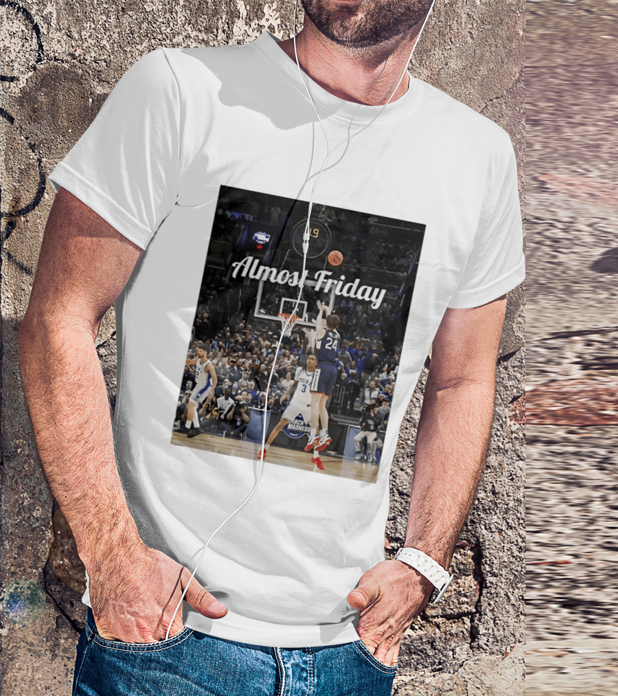 Braylon Mullins Almost Friday UConn Huskies Game Winning Shot Against Duke March Madness T-Shirt