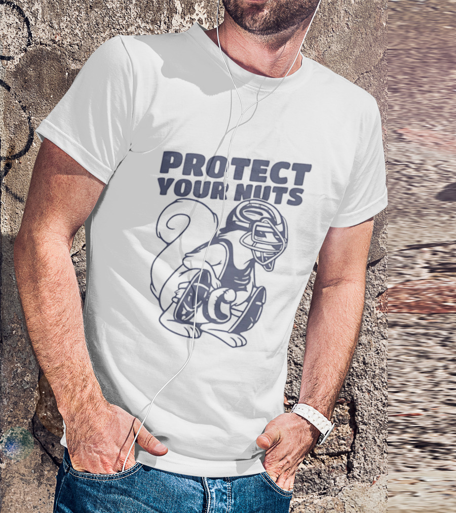 Protect Your Nuts Squirrel Catcher Mom Baseball T-Shirt