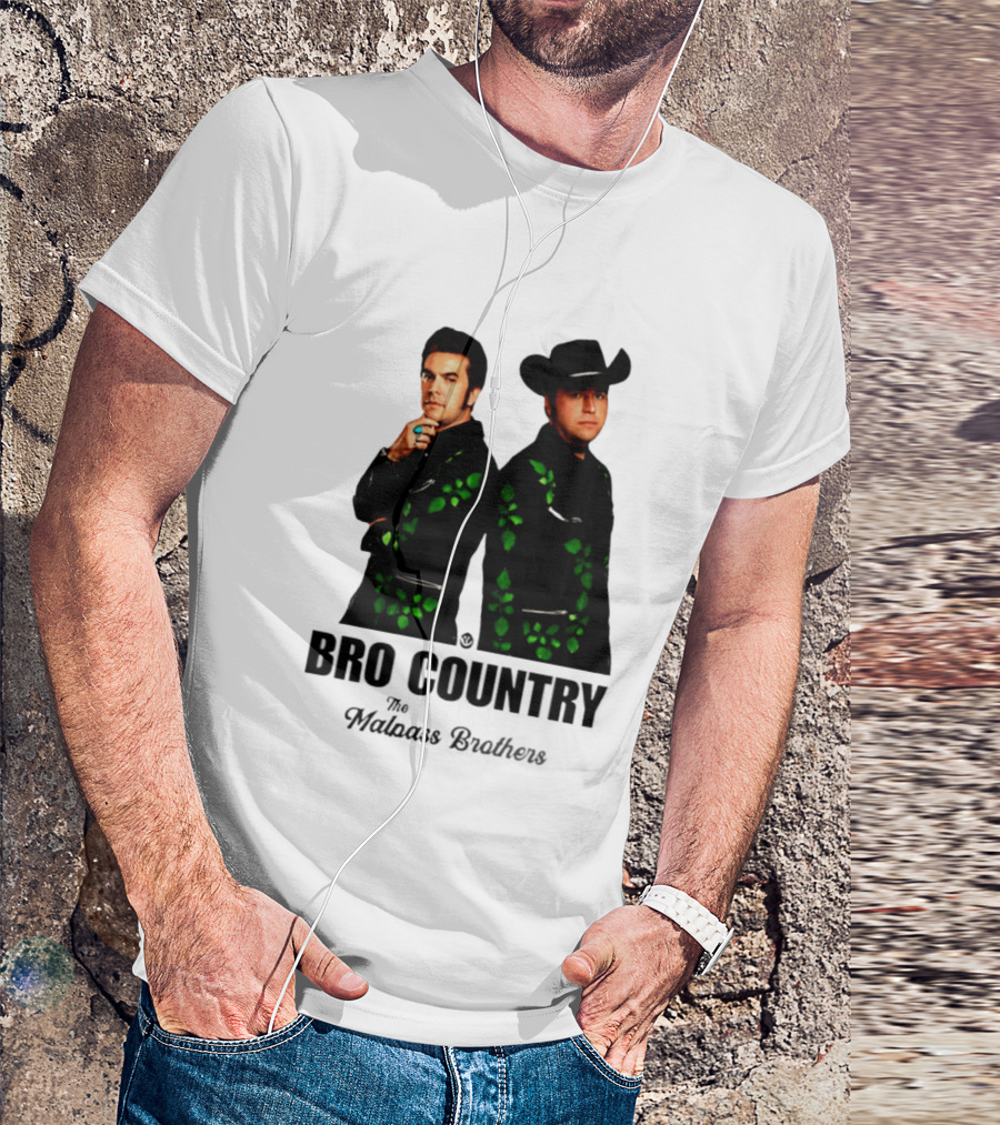 Bro Country The Malnass Brothers Western Style Duo T-Shirt