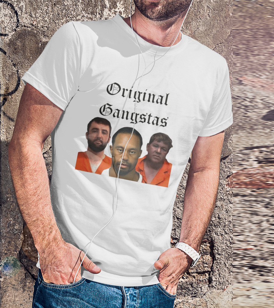 Original Gangsters Shot Scottie Scheffler Tiger Woods John Daly T-Shirt
