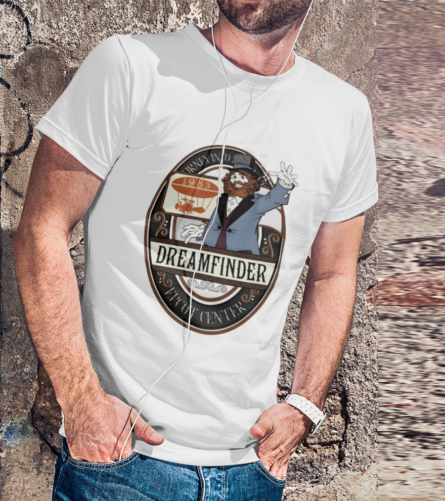 Journey Into 1983 Dreamfinder Epcot Center T-Shirt