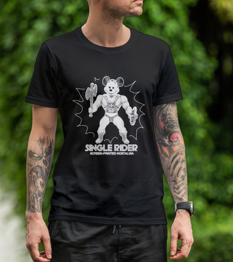 Mickey Mouse He Man Masters Of The Universe T-Shirt