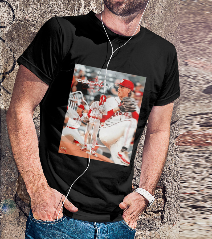 Connelly Early Welcome To The Show Worcester Red Sox Pitcher T-Shirt