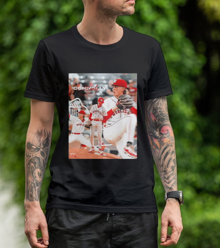 Connelly Early Welcome To The Show Worcester Red Sox Pitcher T-Shirt