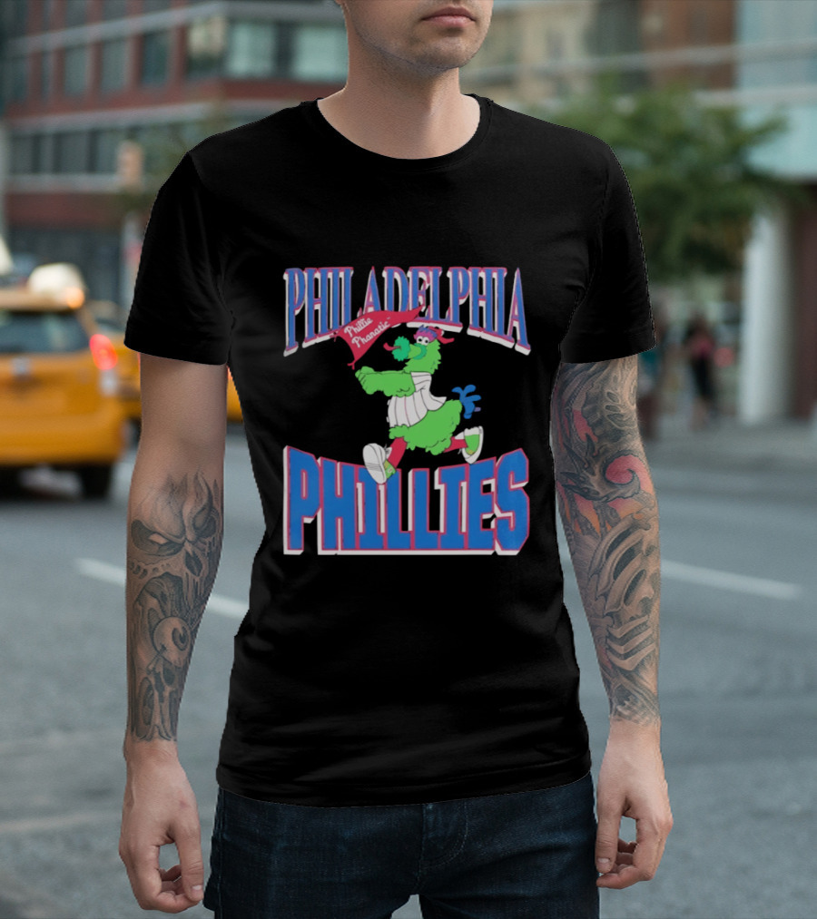 Philadelphia Phillies Phillie Phanatic Baseball Team T-Shirt