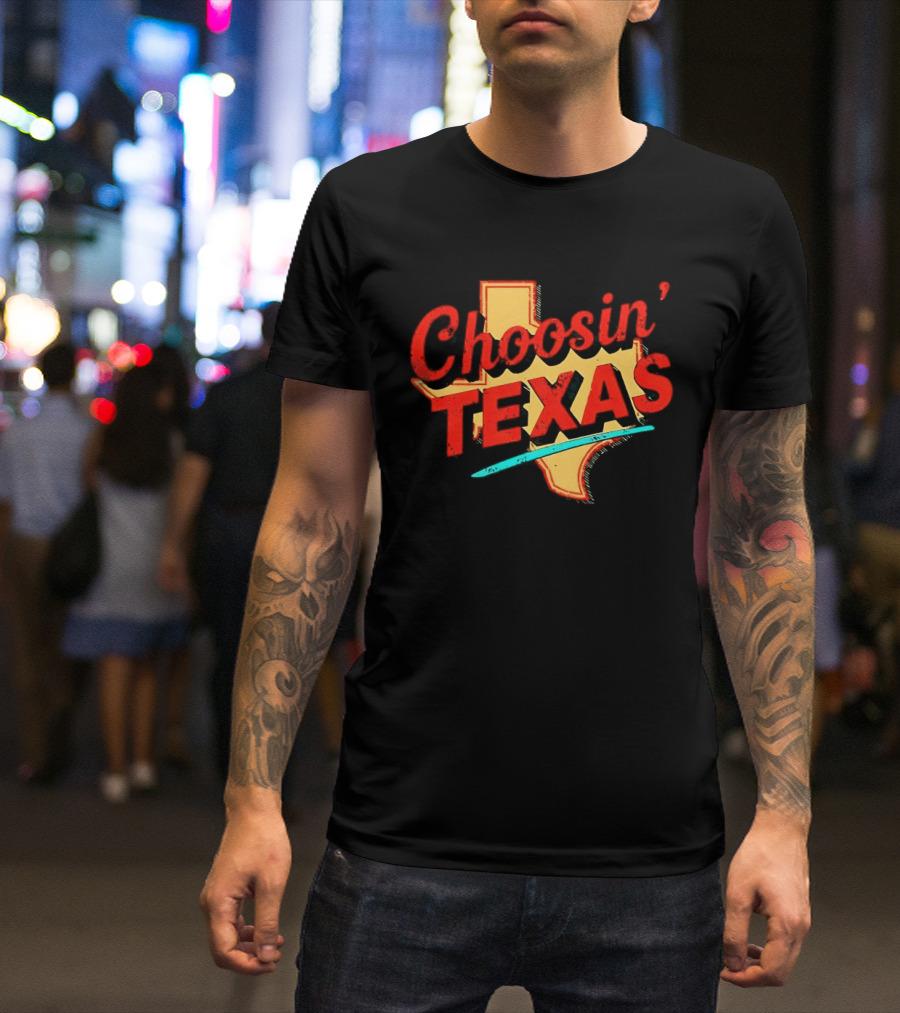 Choosin' Texas Ella Langley Map T-Shirt