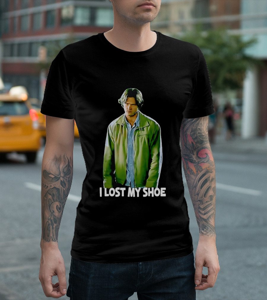 Sam Winchester I Lost My Shoe Supernatural Pop Culture Reference T-Shirt