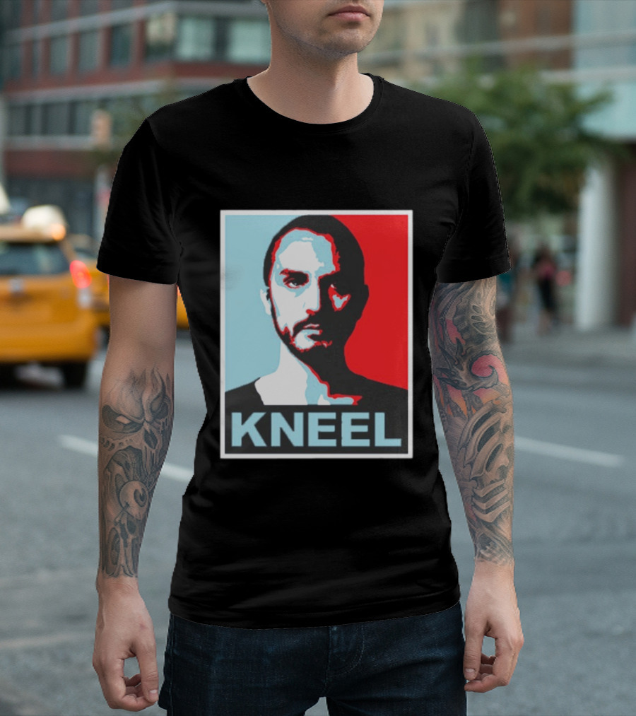 Kneel Before Zod Iconic Propaganda Style Fairy Tale Villain T-Shirt