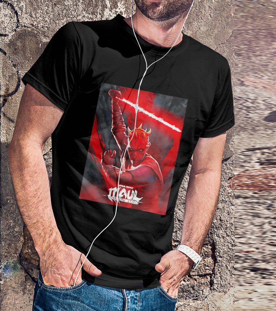 Star Wars Maul Shadow Lord Darth Maul Lightsaber T-Shirt
