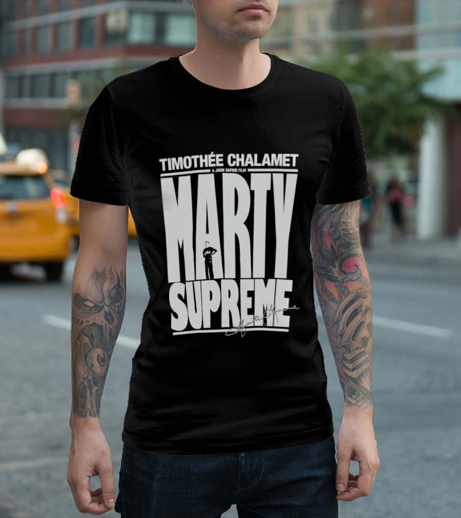 Timothée Chalamet Marty Supreme T-Shirt