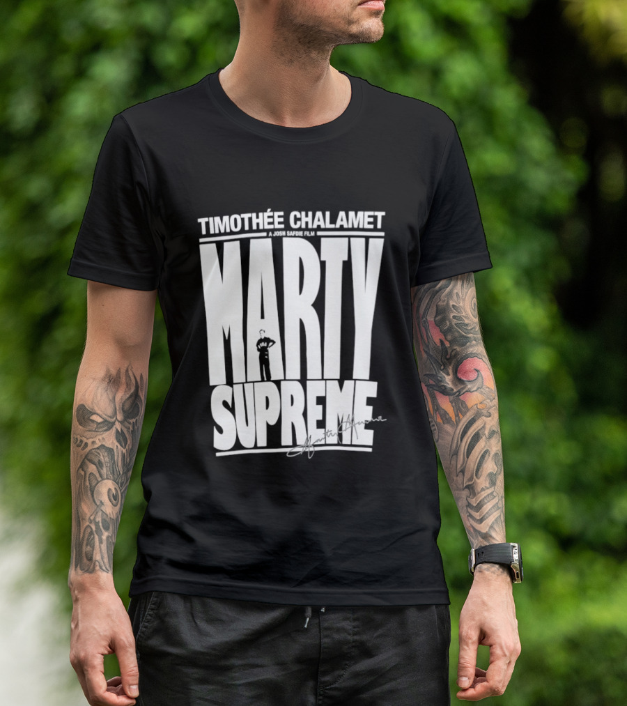 Timothée Chalamet Marty Supreme T-Shirt
