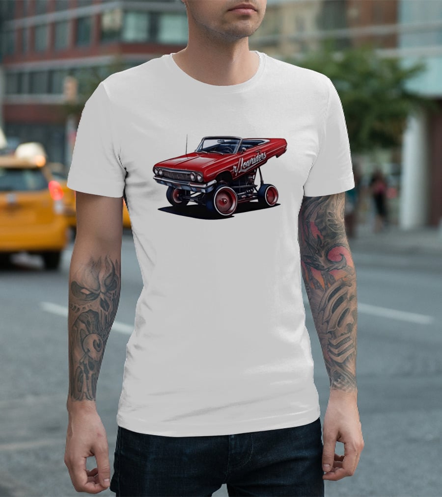 1964 Chevrolet Impala R/Lowriders Muscle Car Convertible T-Shirt