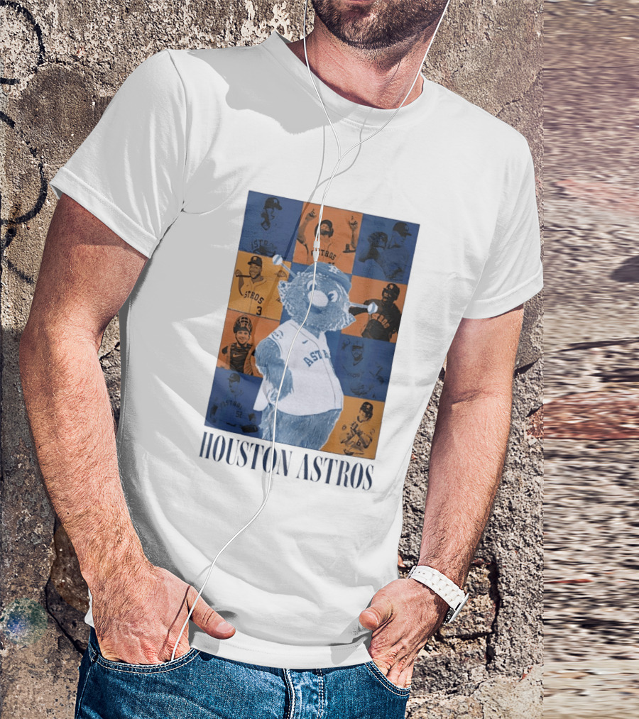 Houston Astros Eras Tour 2026 Legend Collage T-Shirt