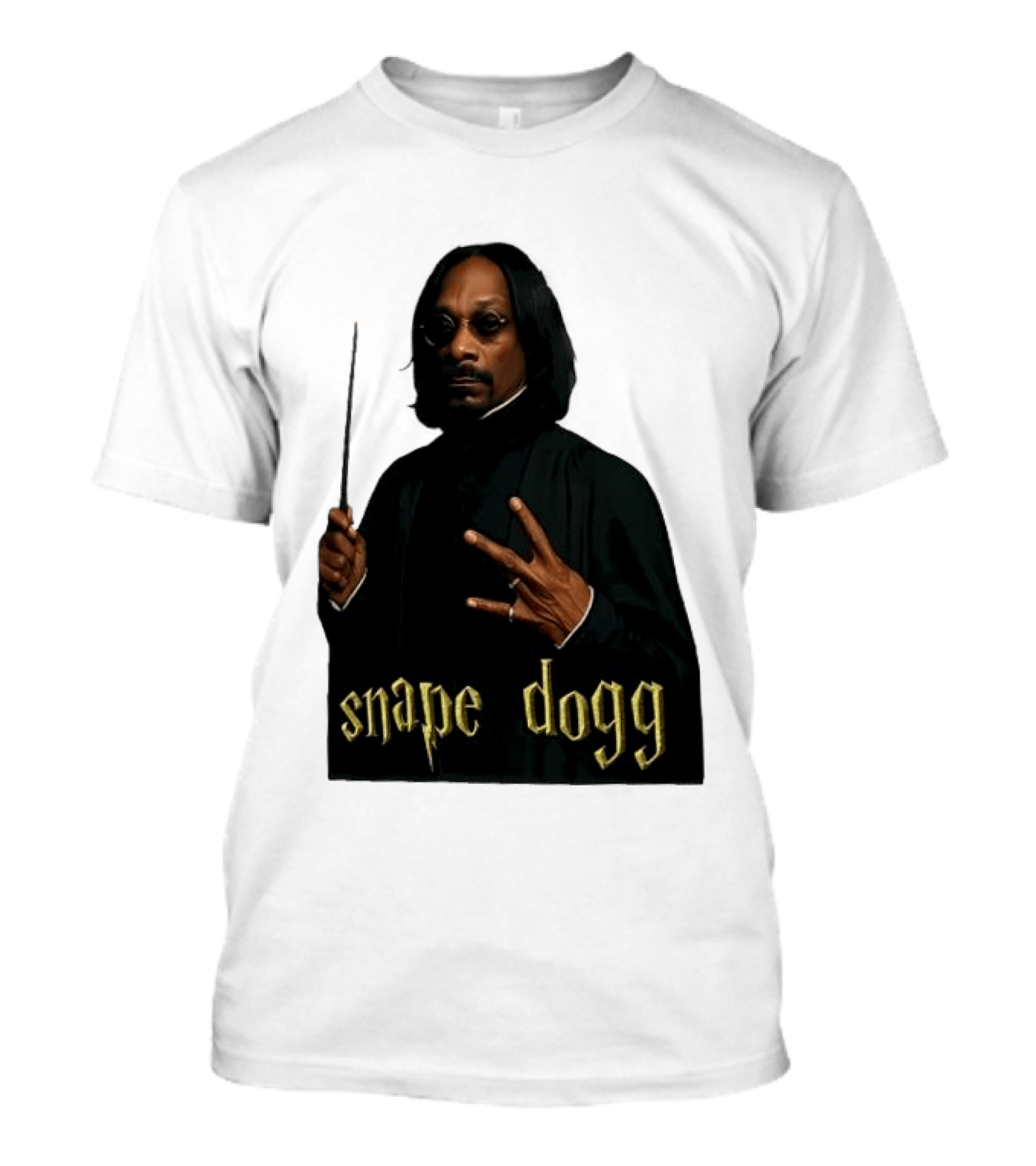 Snape Dogg Snoop Dogg Wizard Mashup Humor T-Shirt