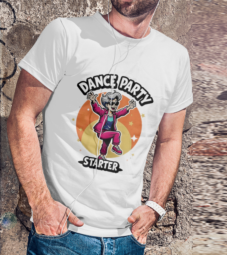 Dance Party Starter Retro Funky Dance Moves T-Shirt