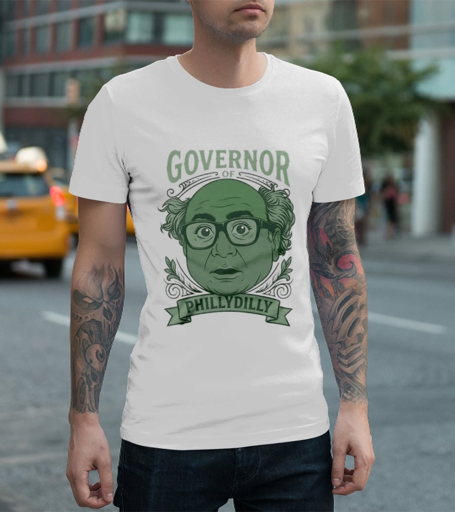 Danny Devito Governor Phillydilly T-Shirt