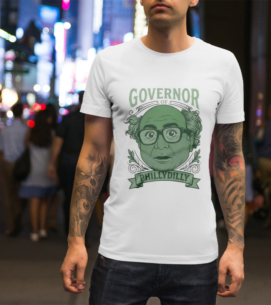 Danny Devito Governor Phillydilly T-Shirt