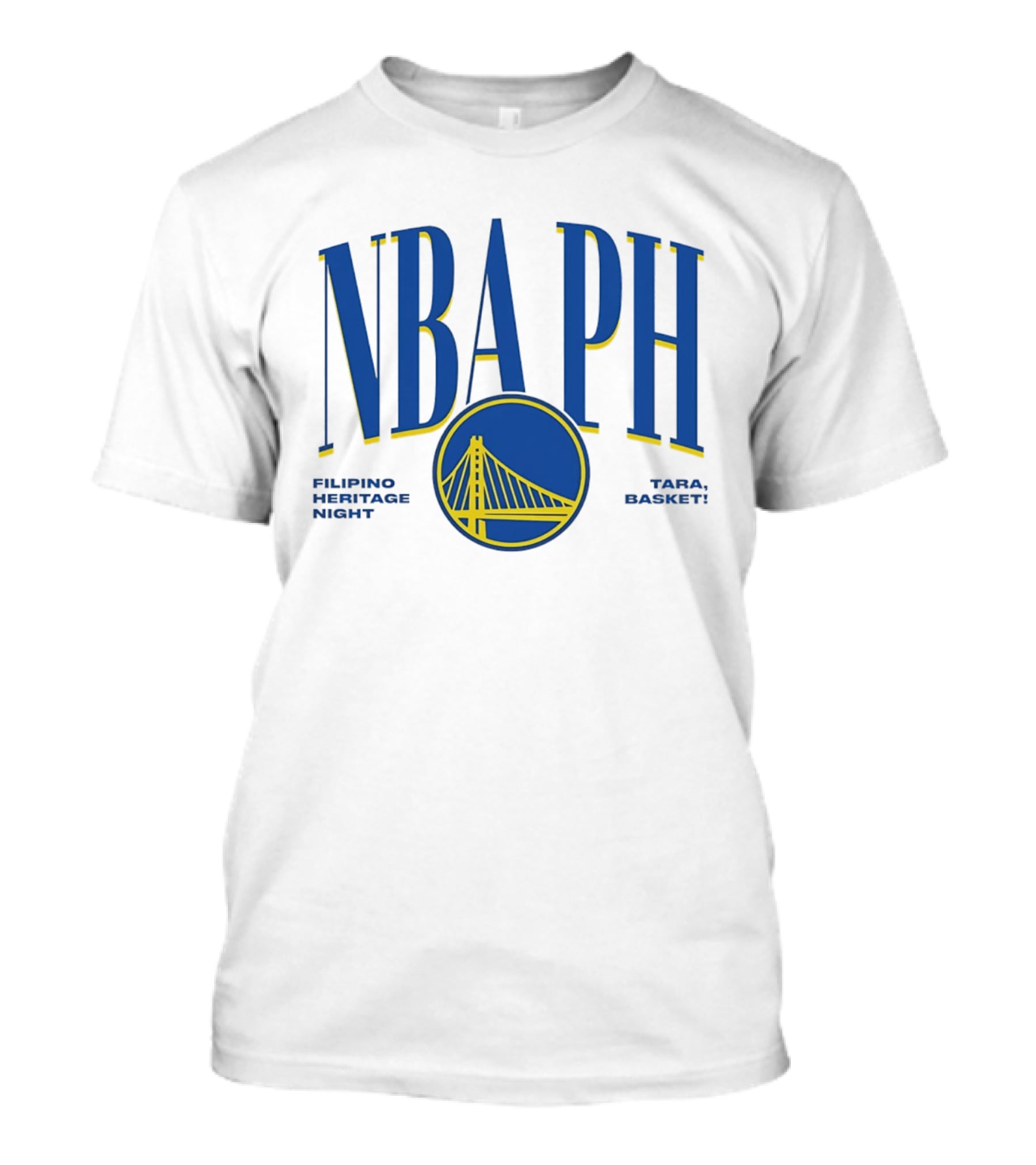 NBA Golden State Warriors Filipino Heritage Night Tara Basket T-Shirt