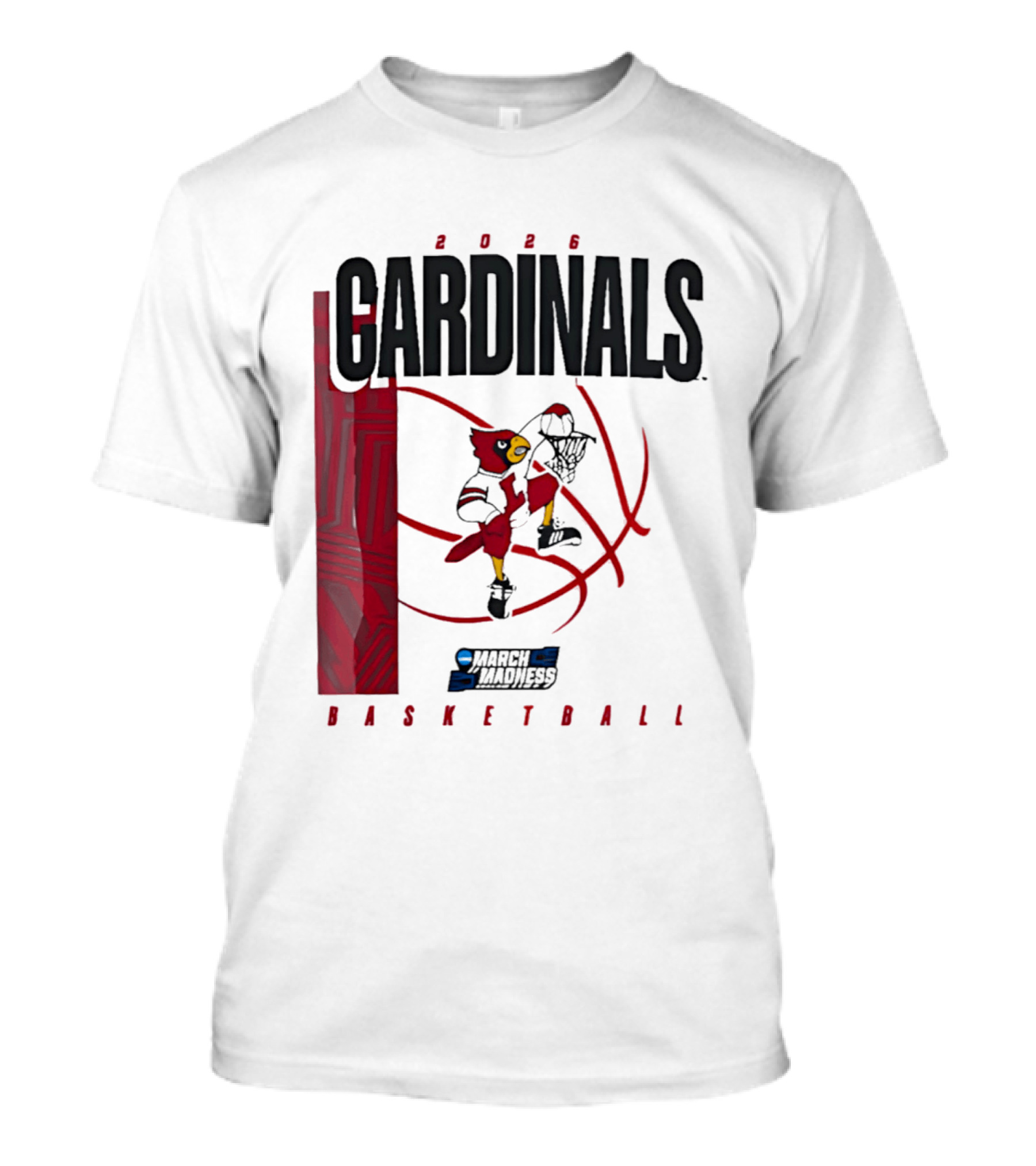 2026 Cardinals March Madness Basketball NCAA T-Shirt