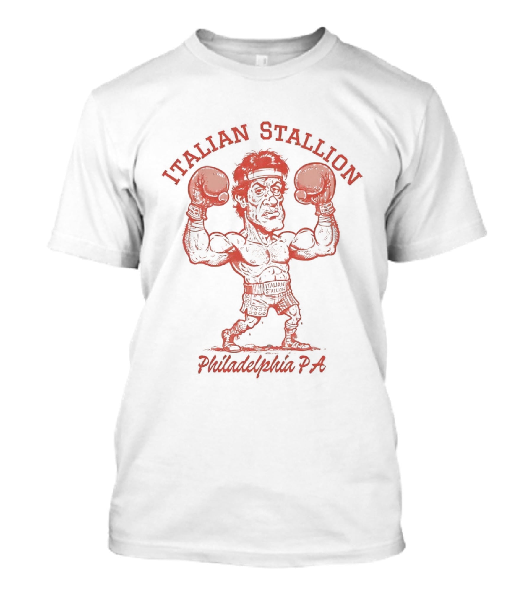 Italian Stallion Rocky Balboa Philadelphia PA Boxing T-Shirt