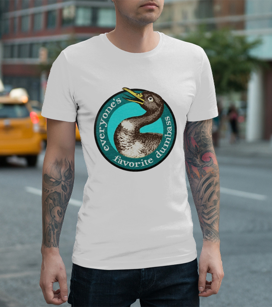 Everyone's Favorite Dumbass Effin' Birds Duck T-Shirt