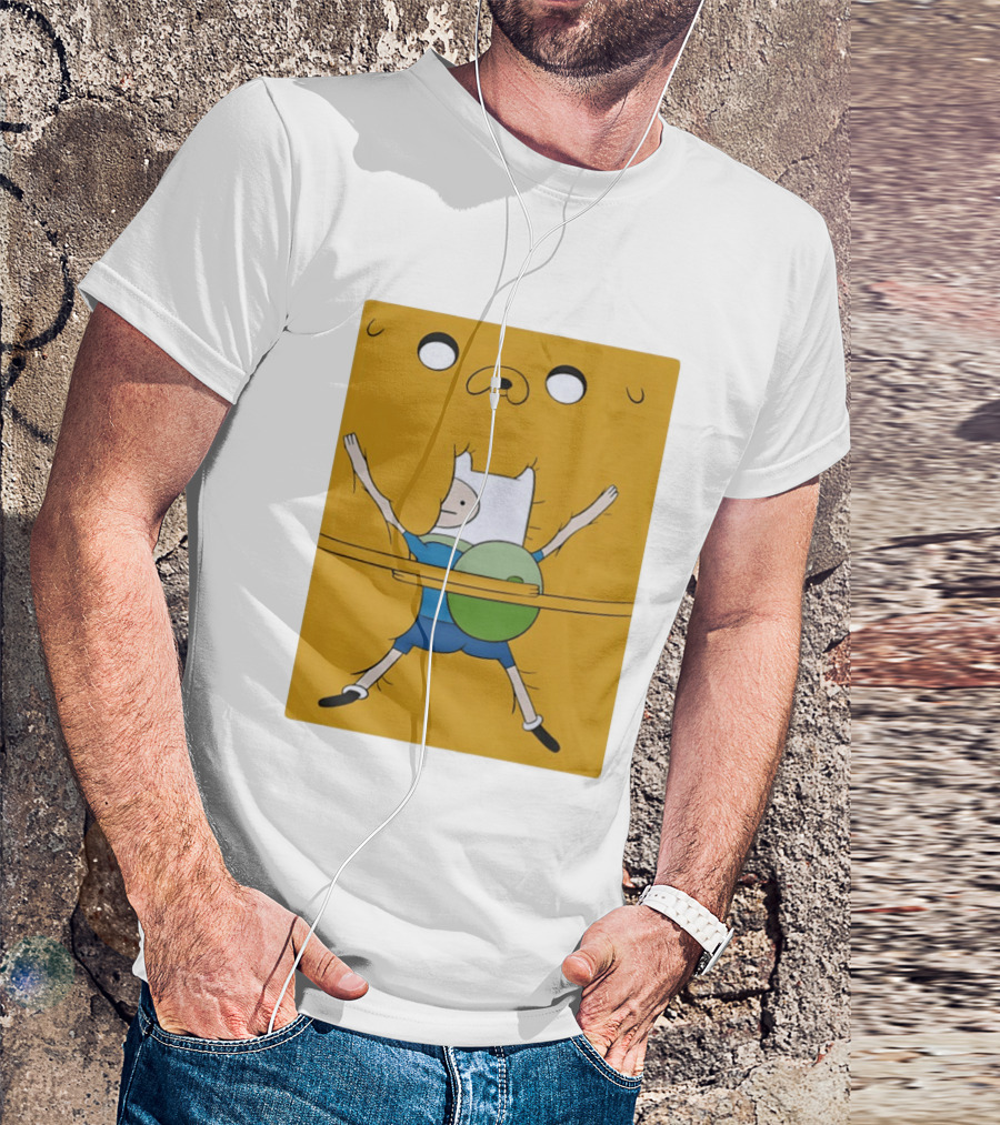 Adventure Time Finn And Jake Bro Hug T-Shirt