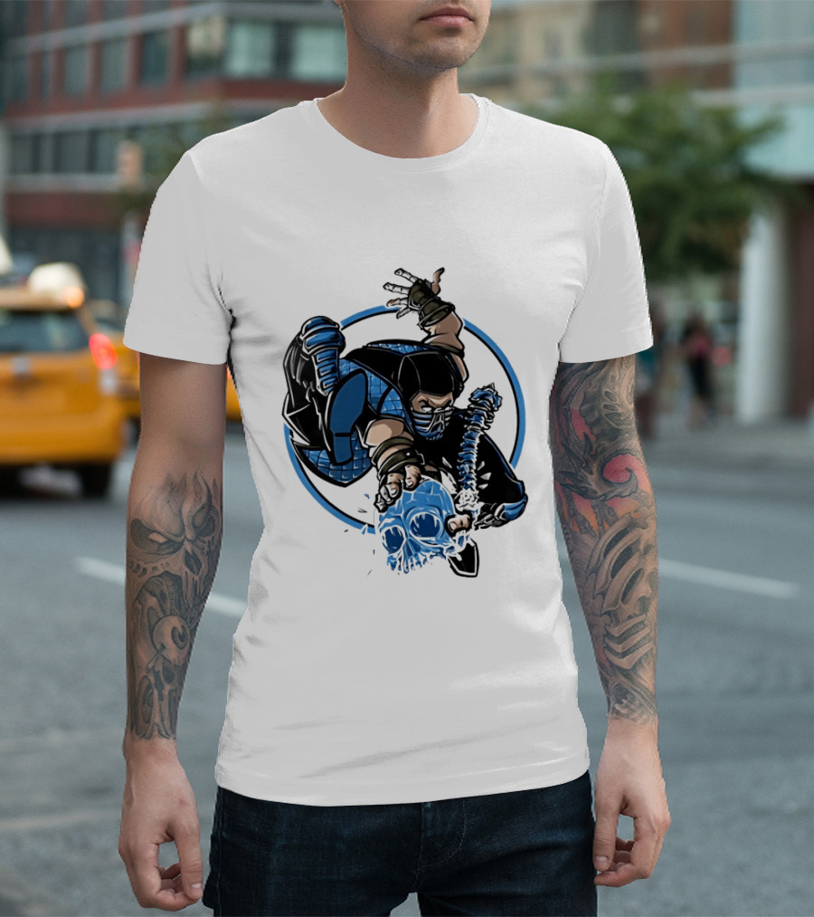 Sub Zero Mortal Kombat X Venom Amazing Spider Man 300 Cover T-Shirt