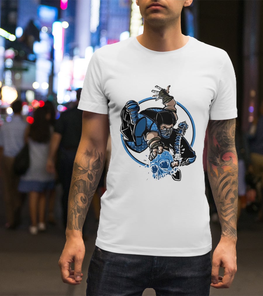 Sub Zero Mortal Kombat X Venom Amazing Spider Man 300 Cover T-Shirt