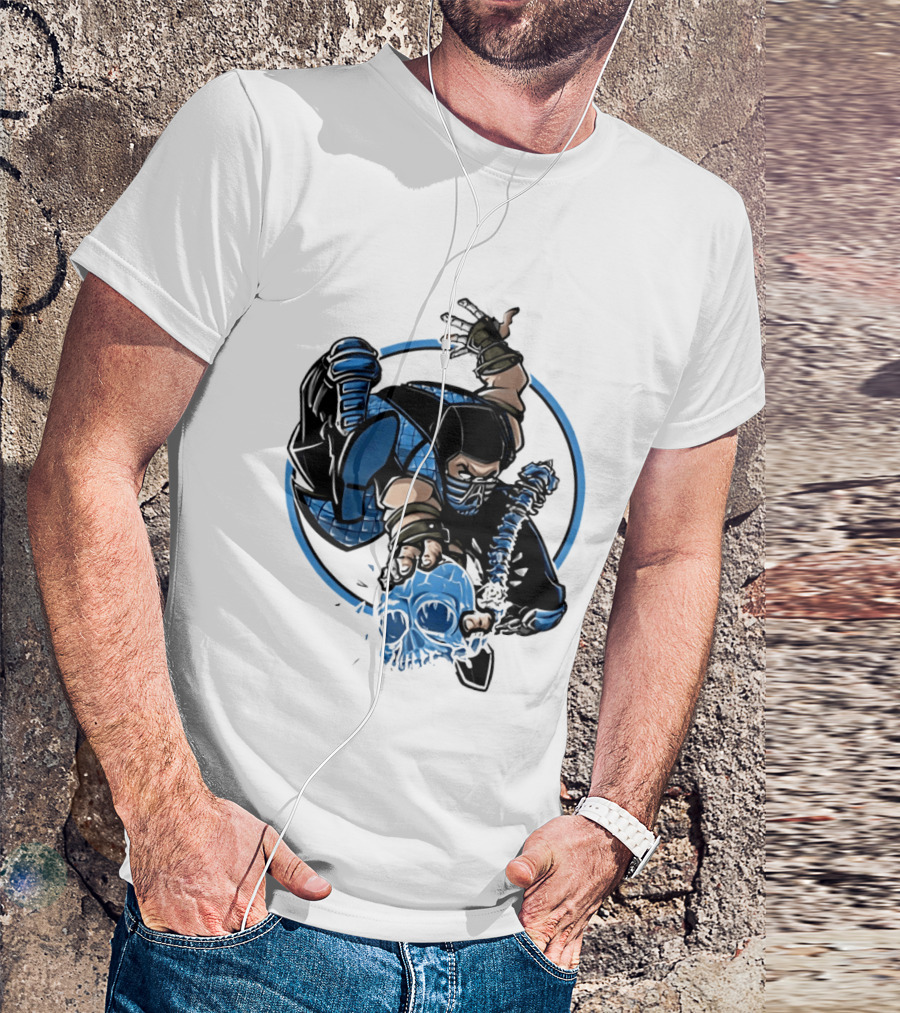 Sub Zero Mortal Kombat X Venom Amazing Spider Man 300 Cover T-Shirt