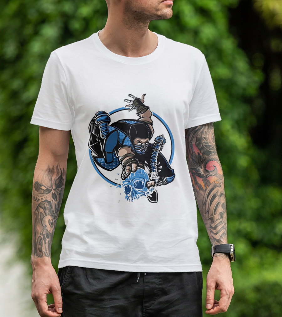 Sub Zero Mortal Kombat X Venom Amazing Spider Man 300 Cover T-Shirt