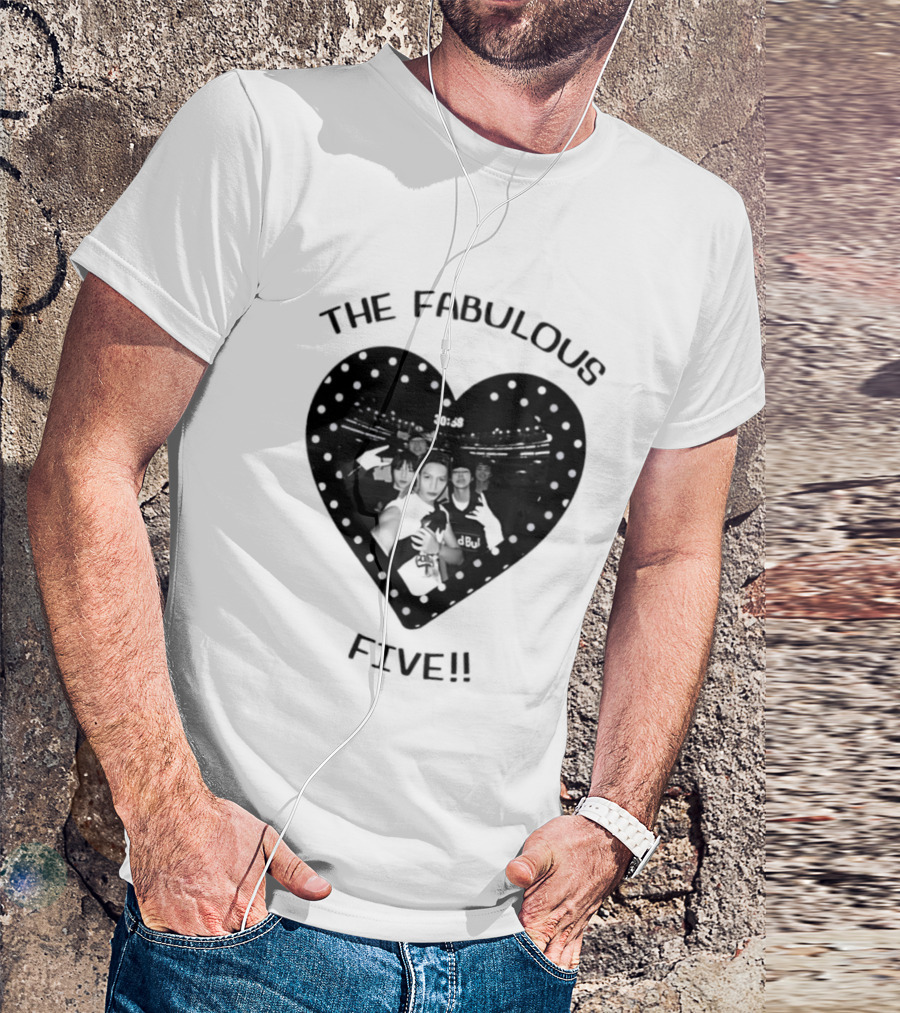 The Fabulous Five Heart Team T-Shirt