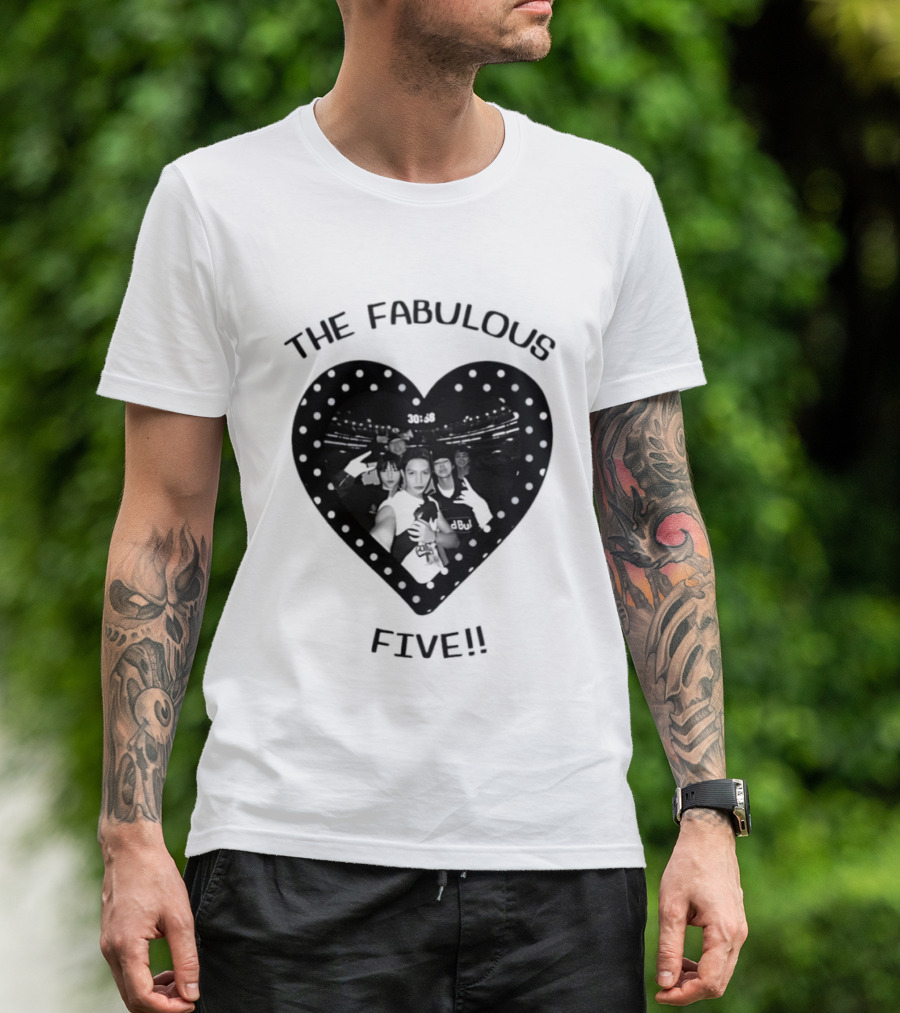 The Fabulous Five Heart Team T-Shirt