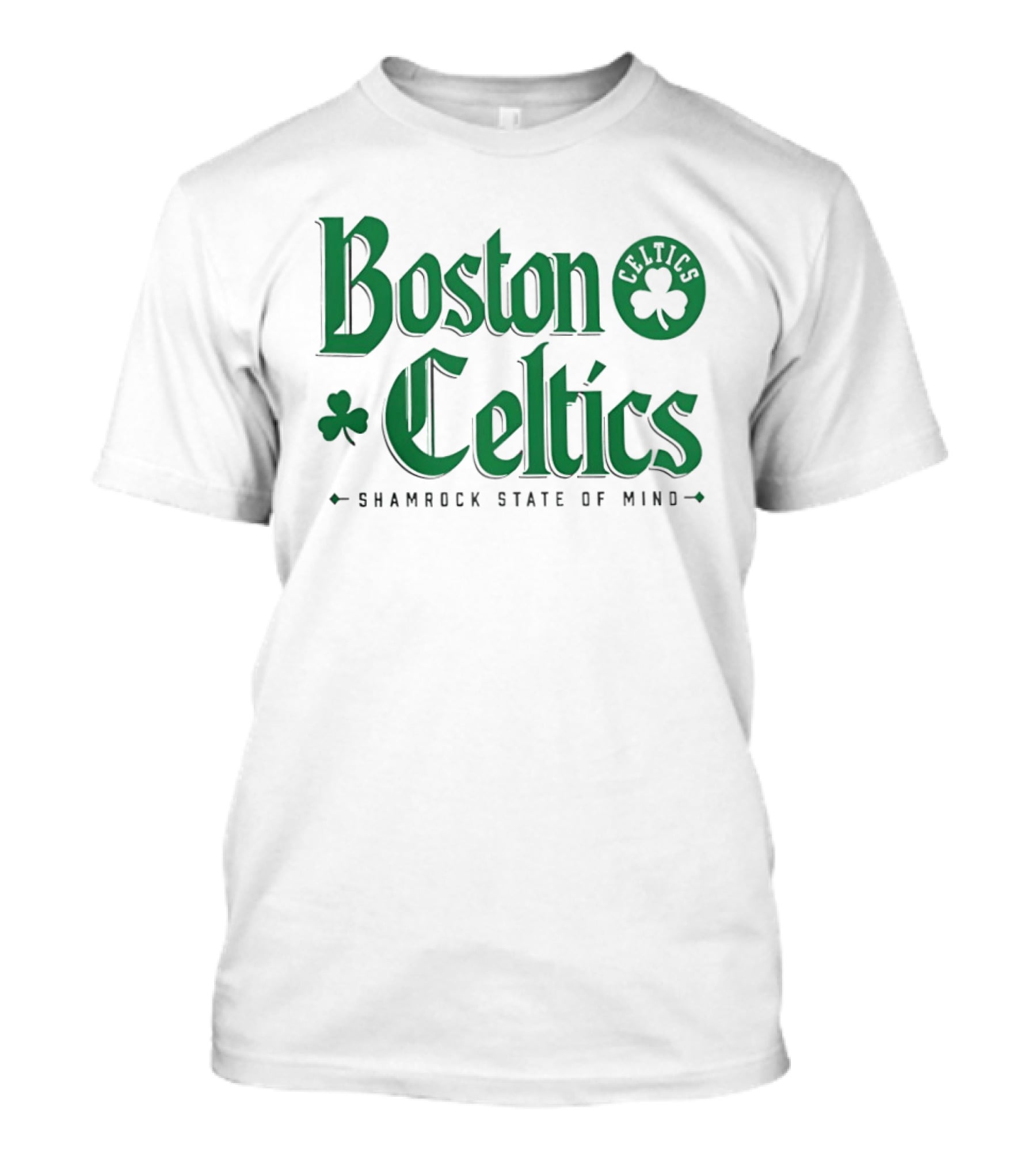Boston Celtics Shamrock State Of Mind St Patrick's Day T-Shirt