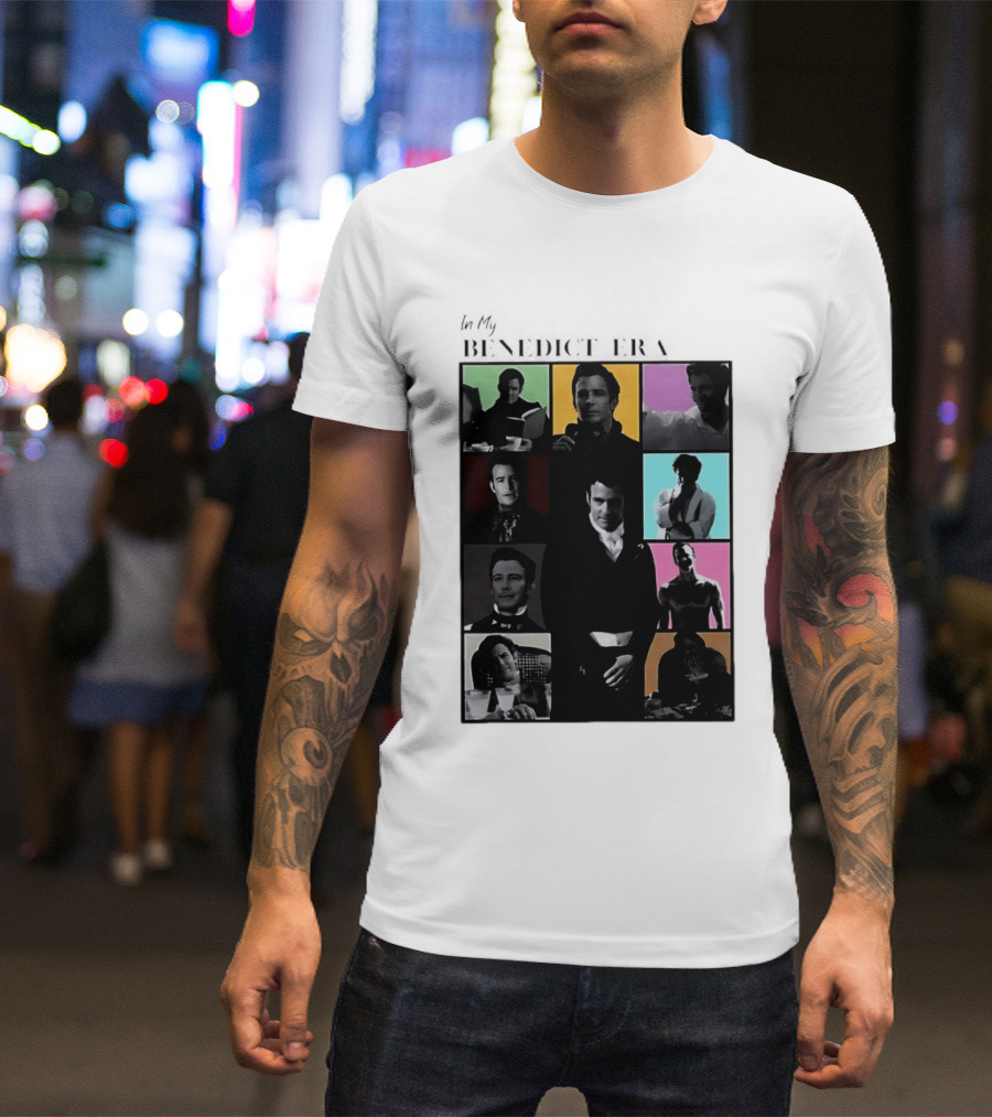 Benedict Bridgerton Collage Photo Compilation T-Shirt