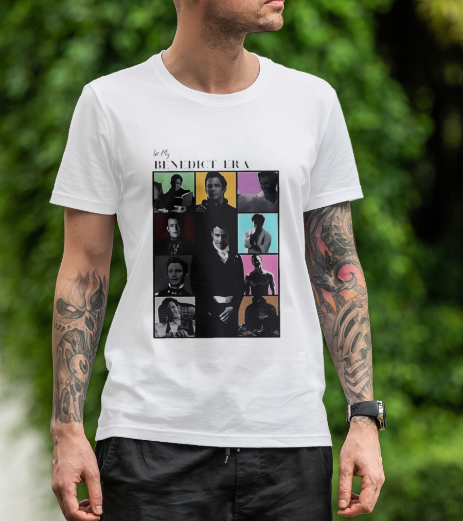 Benedict Bridgerton Collage Photo Compilation T-Shirt