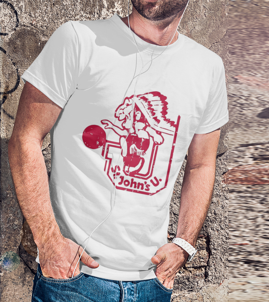 St John's University 1974 1988 Basketball T-Shirt