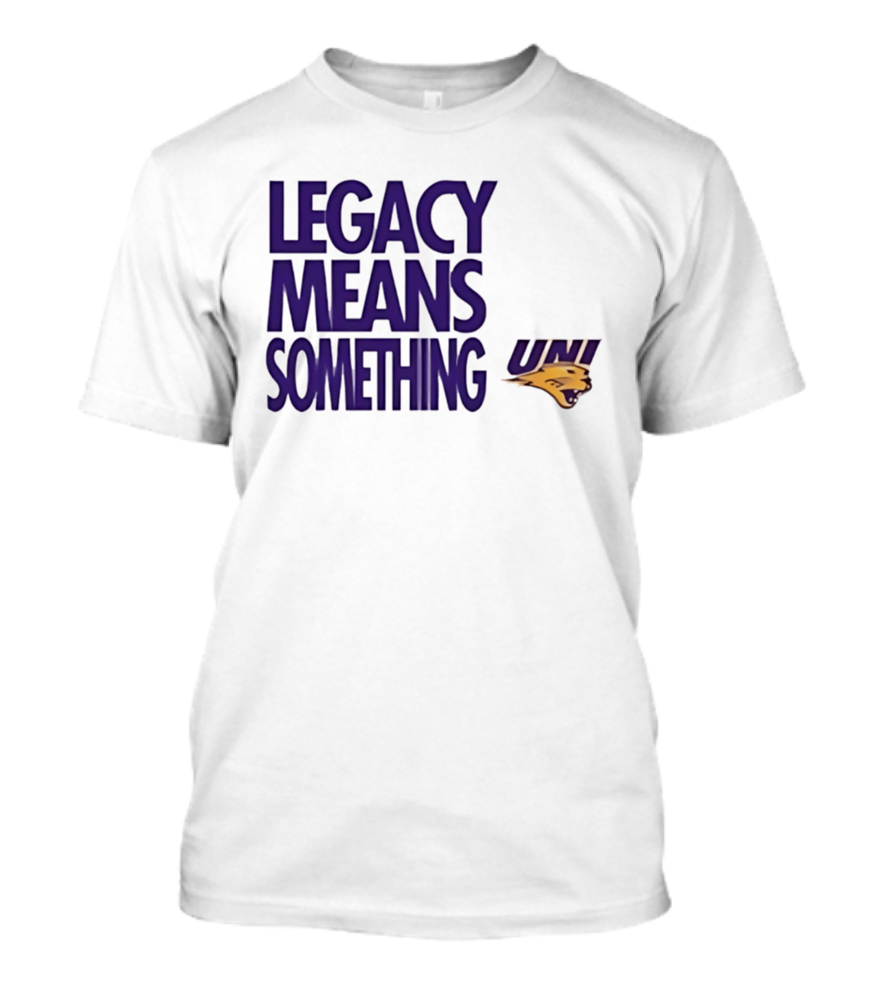 UNI Panthers Basketball Legacy Means Something T-Shirt