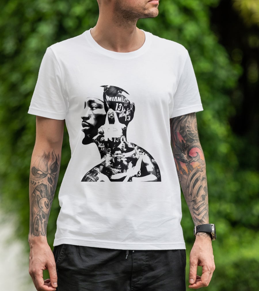 Miami 13 Bam Adebayo Basketball 83 Points T-Shirt