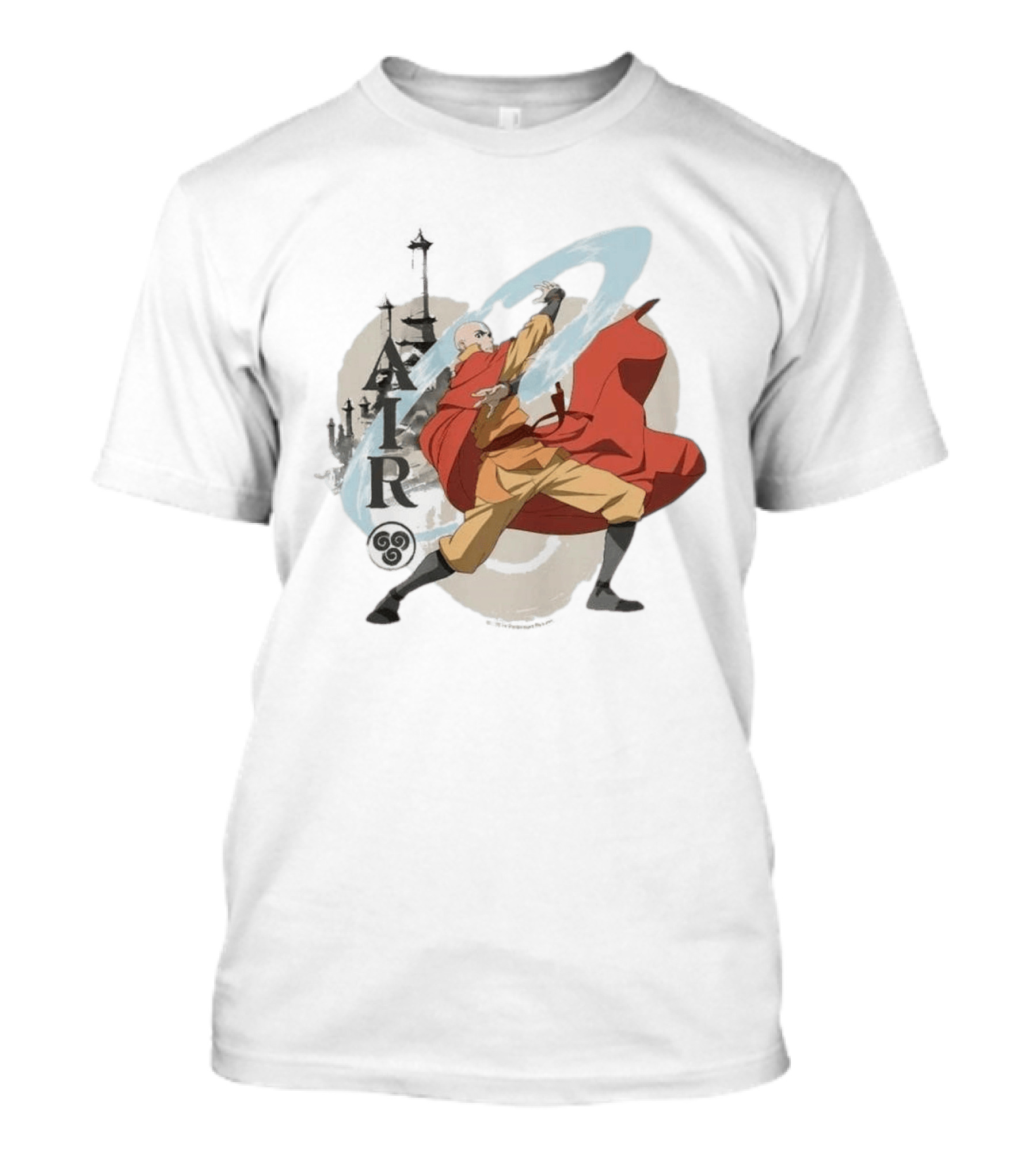 Complex Pop Avatar The Last Airbender First Look Aang Airbending T-Shirt