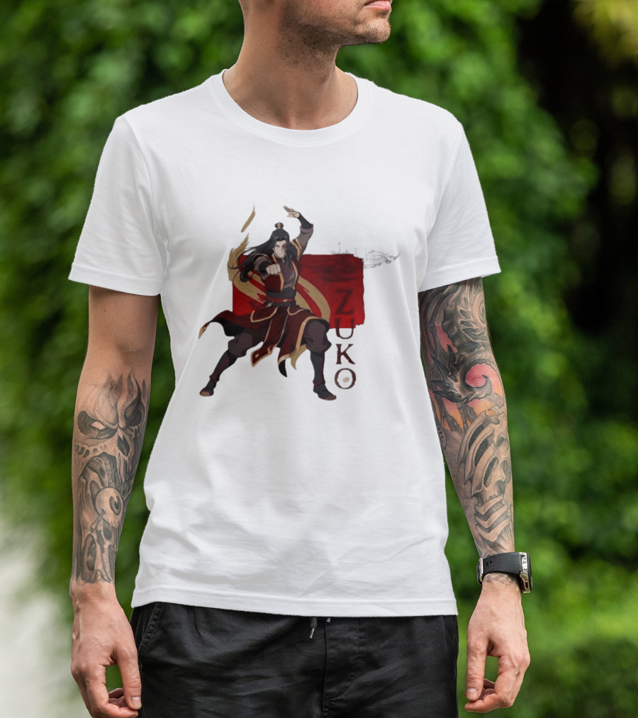 Complex Pop Avatar The Last Airbender Zuko Firebending First Look T-Shirt