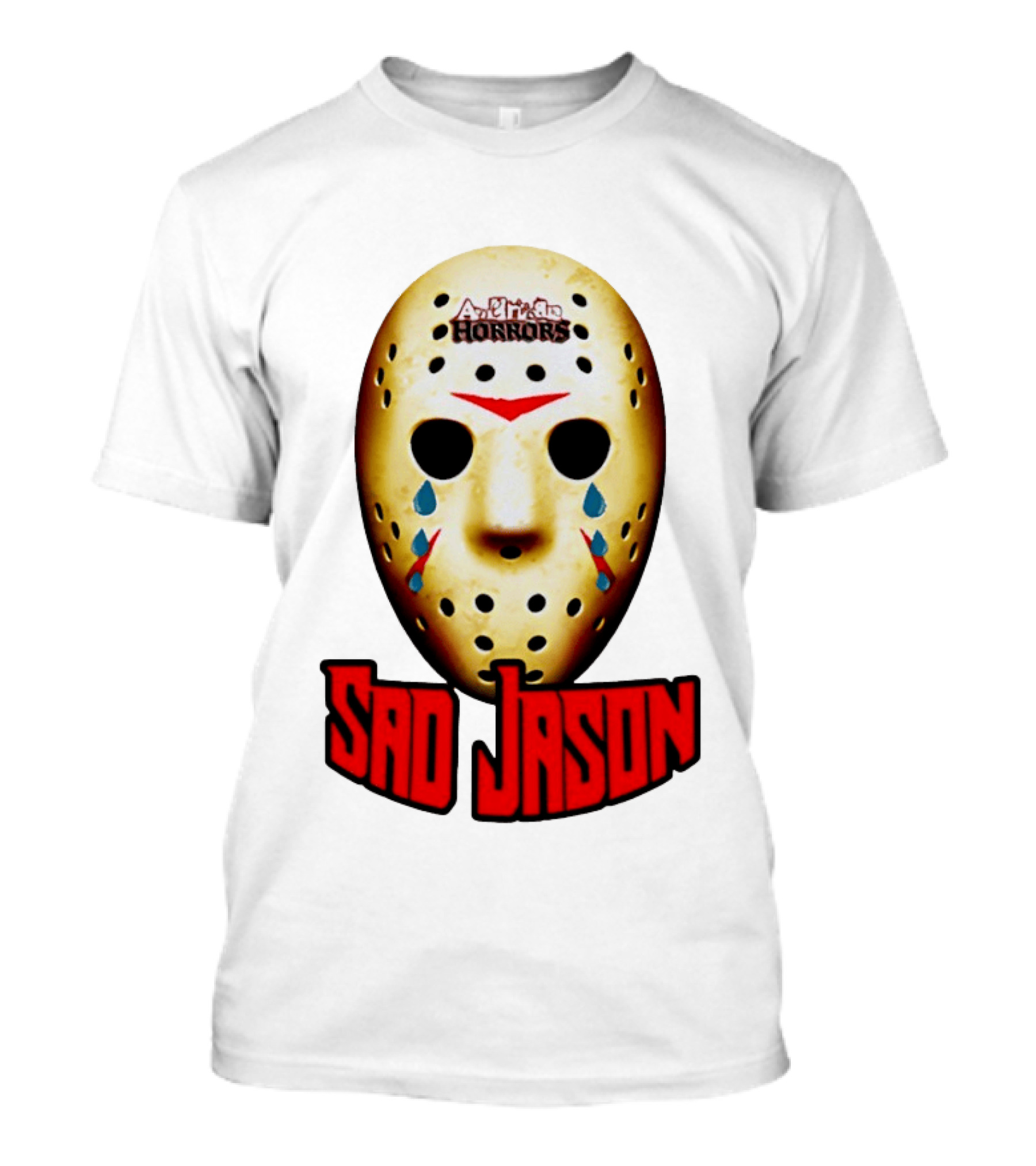 Astros Horrors Sad Jason Voorhees Mask Baseball Tears T-Shirt