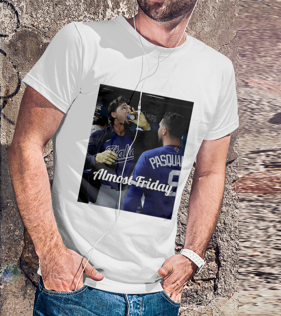 Italy World Baseball Classic Espresso Shot Almost Friday Pasquale T-Shirt