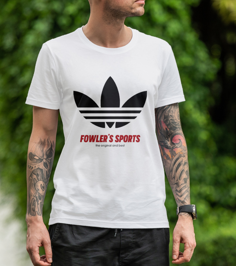 Fowler's Sports The Original And Best Iconic Leaf Stripes T-Shirt